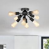 Projecteur directionnel sphérique Spoutnik à 8 lumières de 22,2 po Carlea