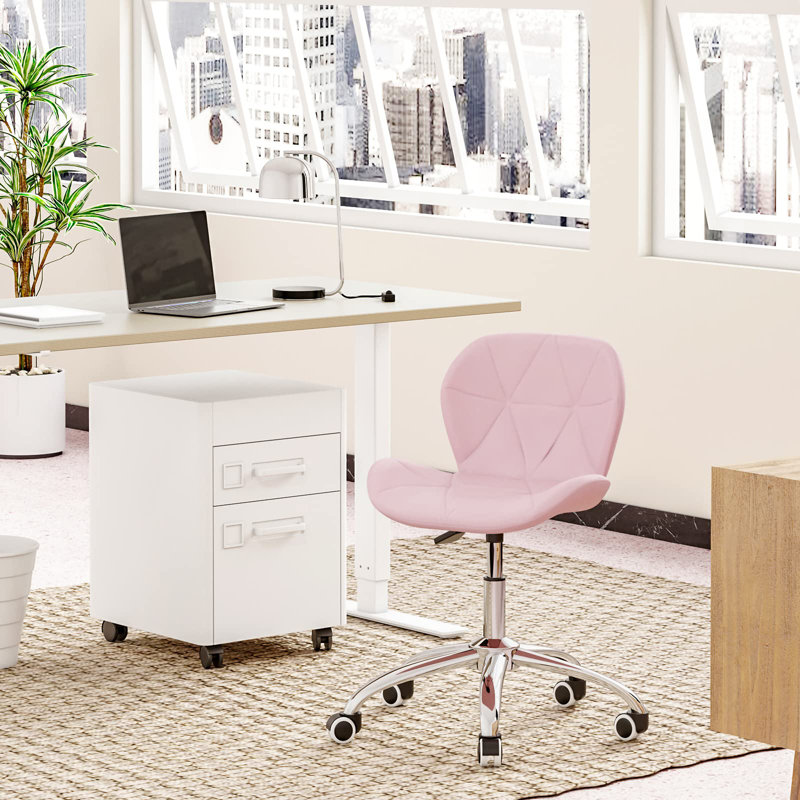Erlsten Office Chair, Pink