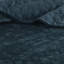 Courtepointe 3 pièces en velours bleu sarcelle, taille double / grand - matelassé géométrique pour le style, rembourrage en coton confortable, comprend 1 et 2 taies décoratives, bleu sarcelle lavable à la machine doux et élégant avec design, durable et facile à