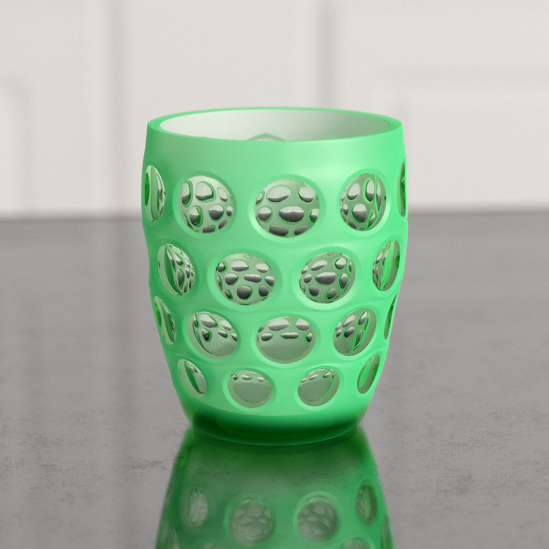 Lente Tumbler, Green Fluo
