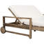 Lit de jour en bois beige pour la cour arrière-1117429965