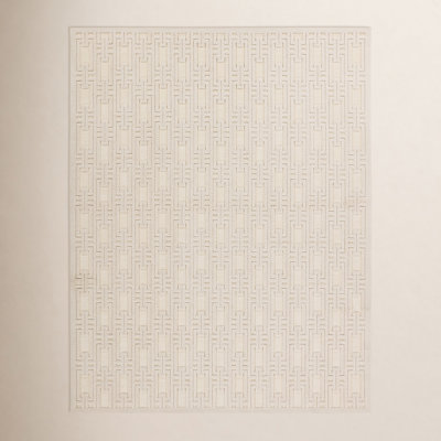 Edita Cream Geometric Rug