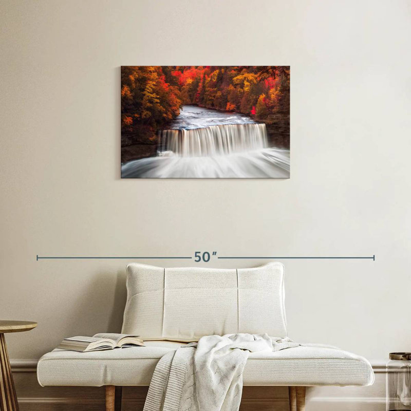 Alvord Tahquamenon Falls en automne, H 20 po x l 30 po