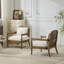 Ensemble de 2 chaises d'appoint modernes avec coussin moelleux et dossier en rotin-1018548036-1018548040