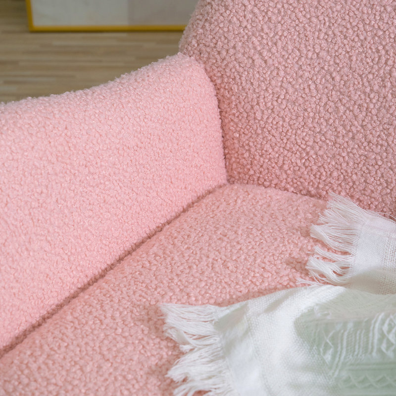 Chaise berçante Khmari, Rose