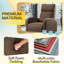 Fauteuil inclinable large de 28,8 po Kraker-258289122