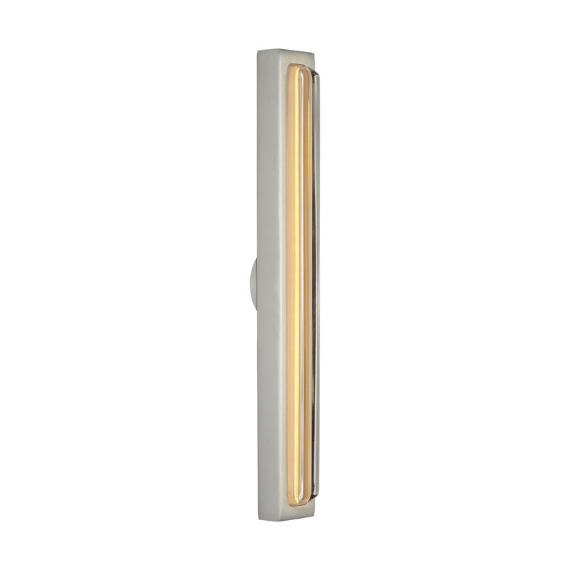 Bloccare 1 - Light LED Vanity Light, 12.9" H x 1.5" W x 1.4" D, Satin Nickel