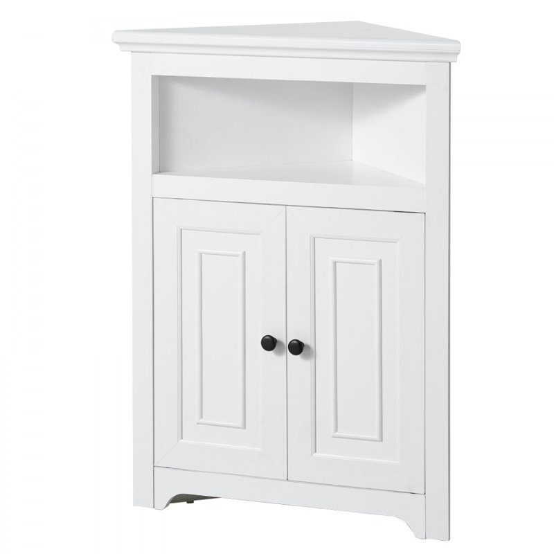 83.8cm H x 64.5cm W Corner Bookcase