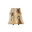 Ivalee Solid Wood Top Metal Base Dining Table