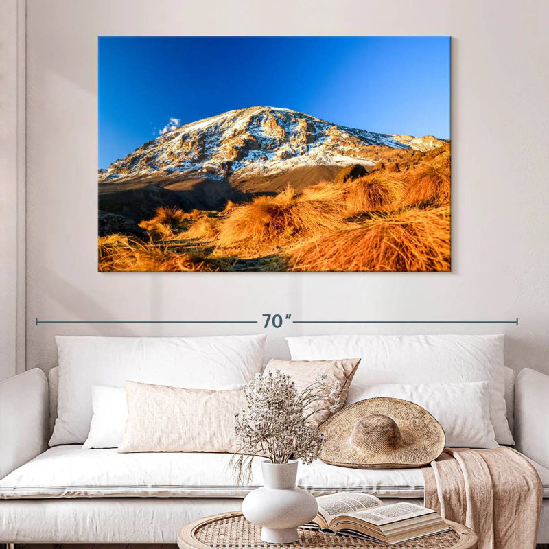 Alvord Mount Kilimanjaro, 34" H x 51" W