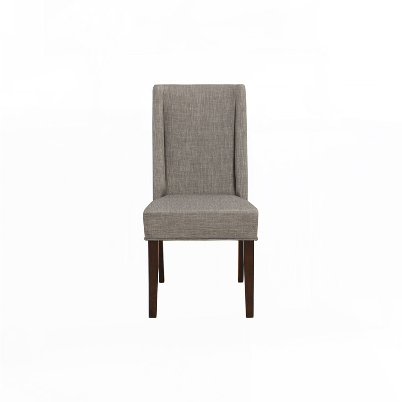 Dark Brown Finish Dining Chairs Set