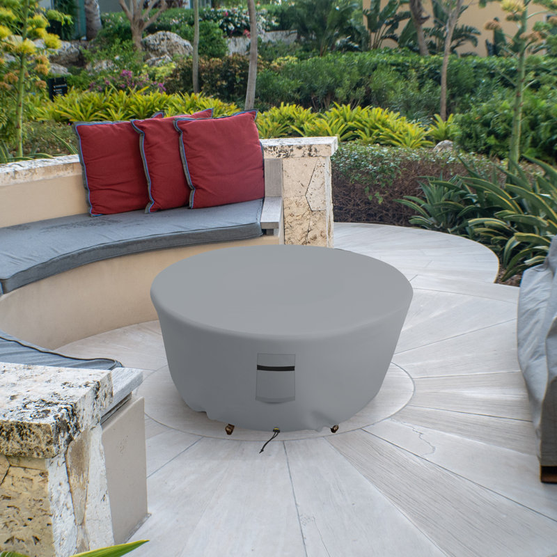 Outdoor Cover, 30.5cm H x 76.2cm W x 76.2cm L, Grey