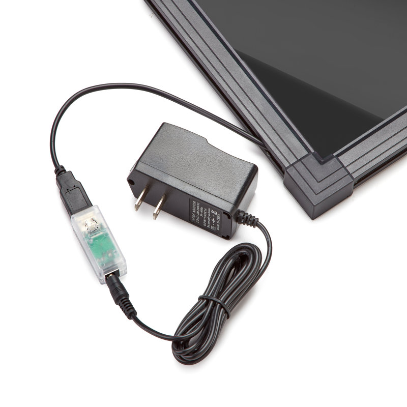 Aide-mémoire à DEL pour écrire des messages, H 27,60 po x l 19,70 po
