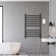 Ancona Novara Dual 10-Bar Wall Mount Towel Warmer in Matte Black with Countdown Timer