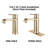 Single-Hole Single-handle Bathroom Faucet with Drain Assembly