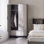 Yonkers 2 Door Manufactured Wood Wardrobe-764839433