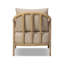 Fauteuil d'appoint en bois massif Binney Bellamy