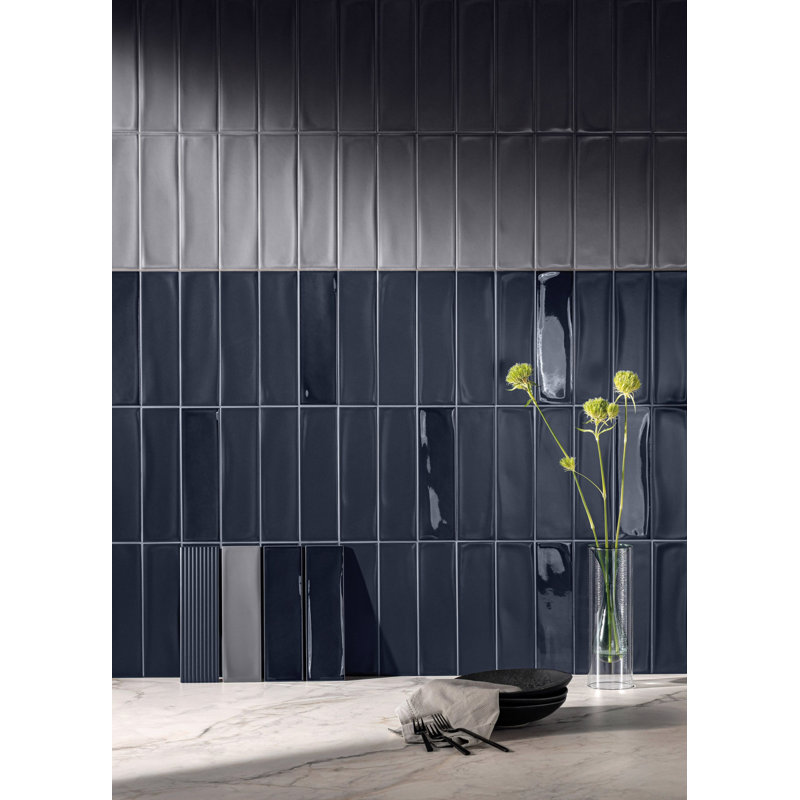 Connoisseur Marin 3 x 10 brillant, Bleu