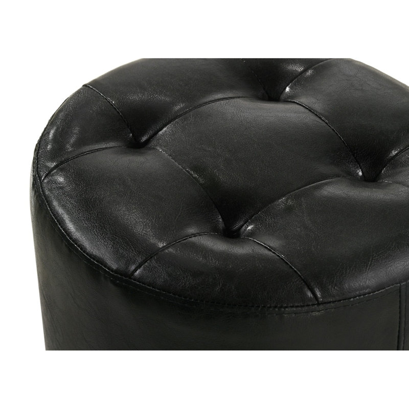 Tabouret de coiffeuse pivotant 1 pièce, Noir