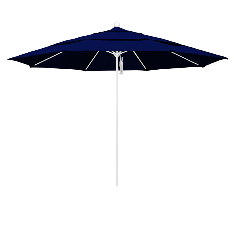 Parasol de marché 11 pi Silva, Bronze, Toile toile Truebrue® Sunbrella®
