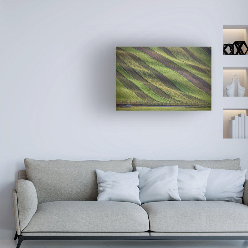 Œuvre sur toile ,ologic, H 16 po x l 24 po
