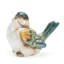 Figurine oiseau en terre cuite (ensemble de 6)