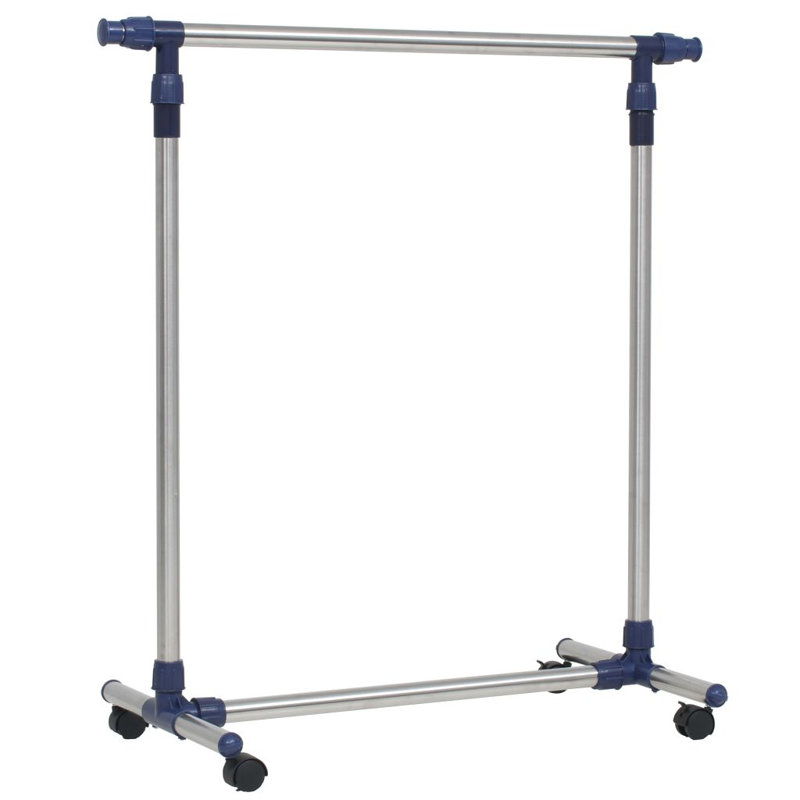 Hinds Adjustable Rolling Clothing Rack