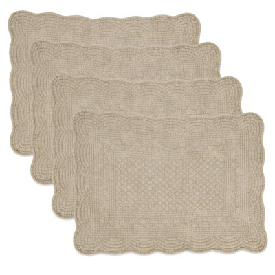 Andromeda Collection Cotton No Pattern Rectangle Placemat