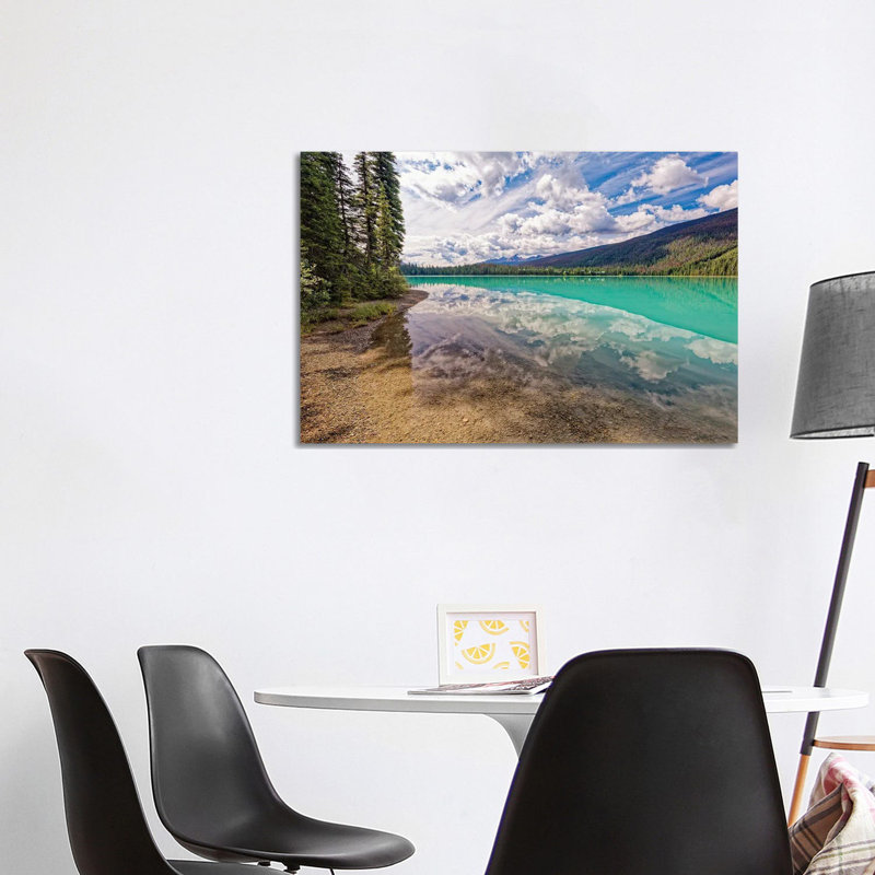 Emerald Lake Tranquil Reflections, British Columbia, Canada by George Oze - Gallery-Wrapped Canvas Giclée on Canvas