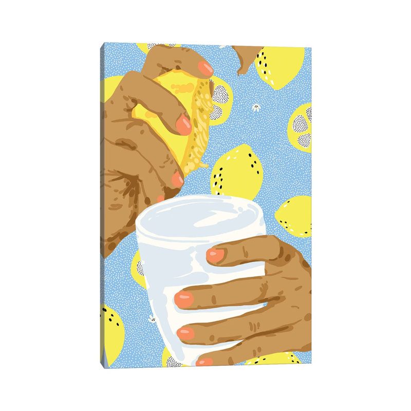 Squeeze The Day - Wrapped Canvas Print, 45.72cm H x 30.48cm W