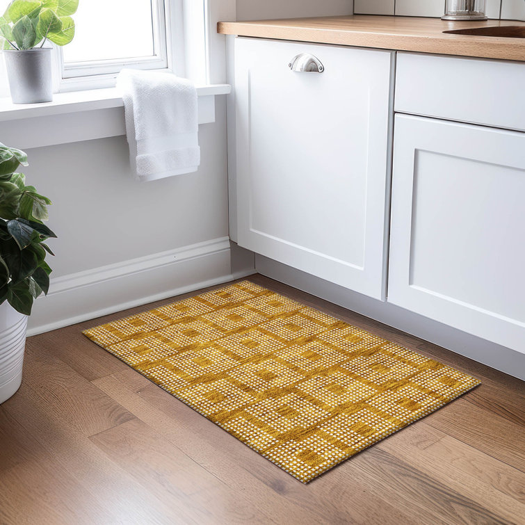 Malek Indoor/Outdoor Area Rug with Non-Slip Backing
