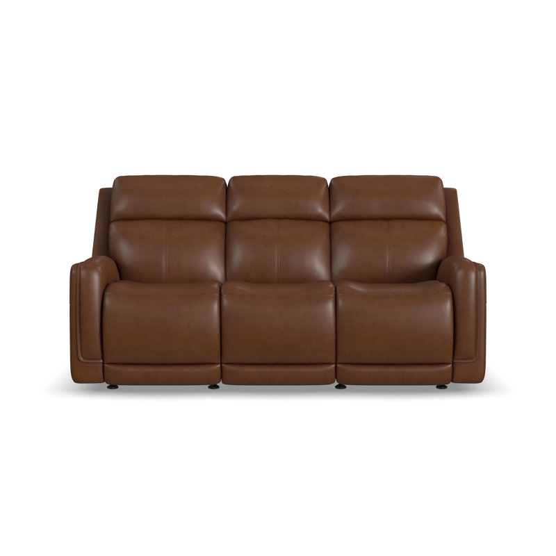 Anders Power Gliding Sofa With Power Headrests & Lumbar, Tan