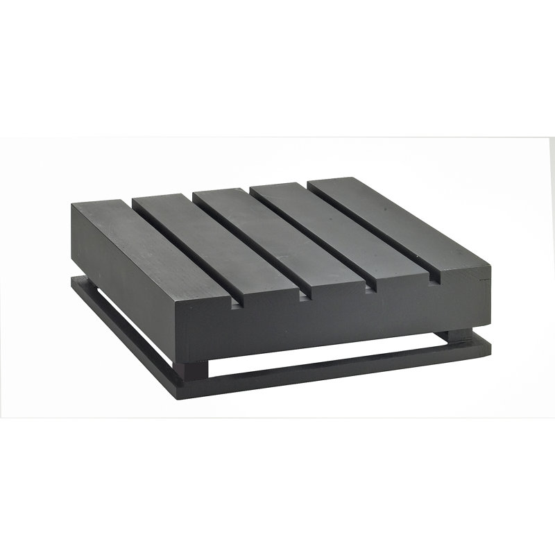 Montant de caisse carré - 12 po x 12 po x 4 po, Bambou de minuit