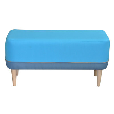 Cubi Polyester Blend Upholstered Bench