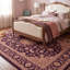 Tapis Copper2 traditionnel persan audacieux, de couleur or, rose, gris, ivoire, lavable à la machine, antidérapant, à poils courts, pour l'intérieur et l'extérieur, adapté aux animaux domestiques, idéal pour le salon, la chambre, la salle à manger, l'entrée, le couloir, le bureau.-1290845862