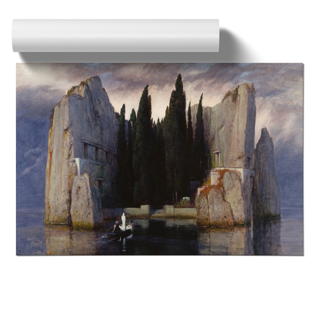 The Isle of the Dead by Arnold Bocklin - Frameless Print