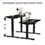Bureau à hauteur réglable de 55 po x 24 po à hauteur réglable pour la maison et le bureau-419790700-419790696
