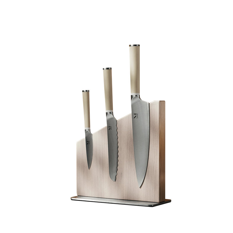 Trio & Stand Bundle, White Ash, Cool Neutral