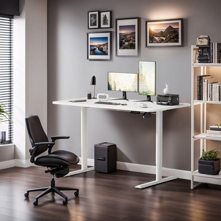 The Twillery Co.® Home Office Height Adjustable Standing Desk