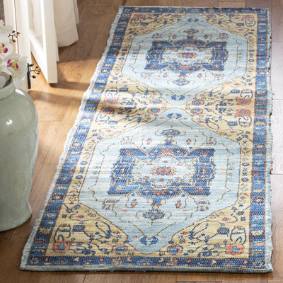 Joppatowne Hand Loomed Performance Geometric Rug