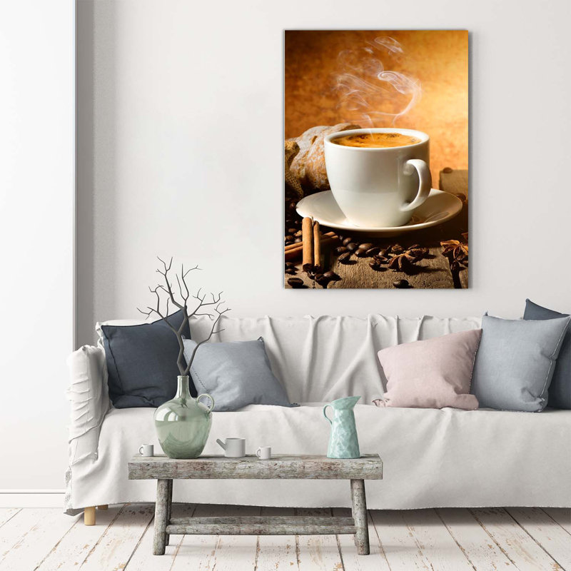Cup Of Coffee - Wrapped Canvas Print