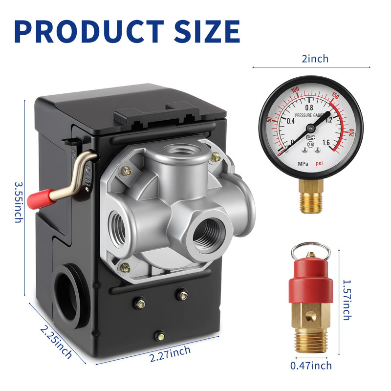 Universal 4-Way Compressor Switch Replacement Set