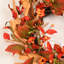 Couronne de fleurs artificielles d'automne 22 po pour récolte de baies d'automne