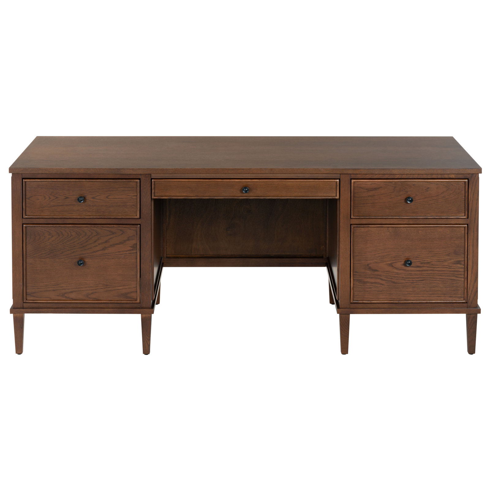 70.9 " Writing Desk, Walnut