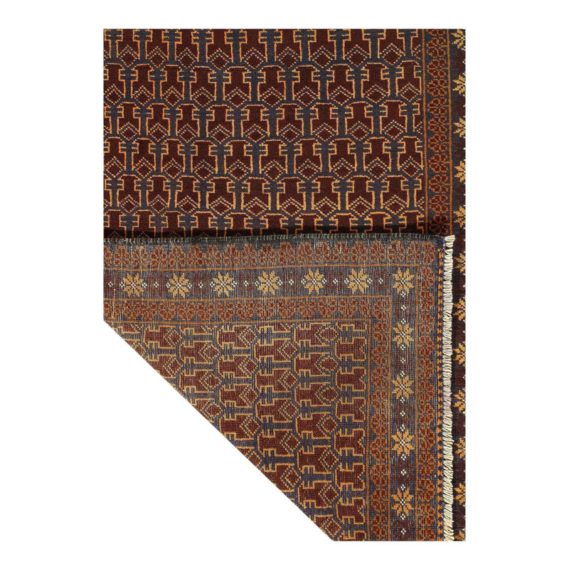 Lovesta Cotton Oriental Area Rug in Brown
