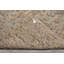 Tapis géométrique transitionnel noué à la main 9 x 12 beige et brun clair Oushak