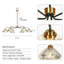 Lustre surdimensionné à 6 lumières Allenstown certifié UL