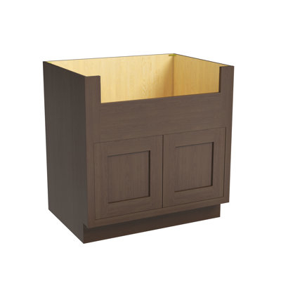 Armoire de base pour évier de cuisine prête à assembler l 33 po x H 34,5 po x P 25 po CASAINC