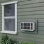 14,000 BTU 208 / 230V Through The Wall Air Conditioner With 10600 BTU Supplemental Heating And Wall Sleeve