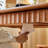 Simple Cherry Wood Drawer Storage Dining Table Set-107125415
